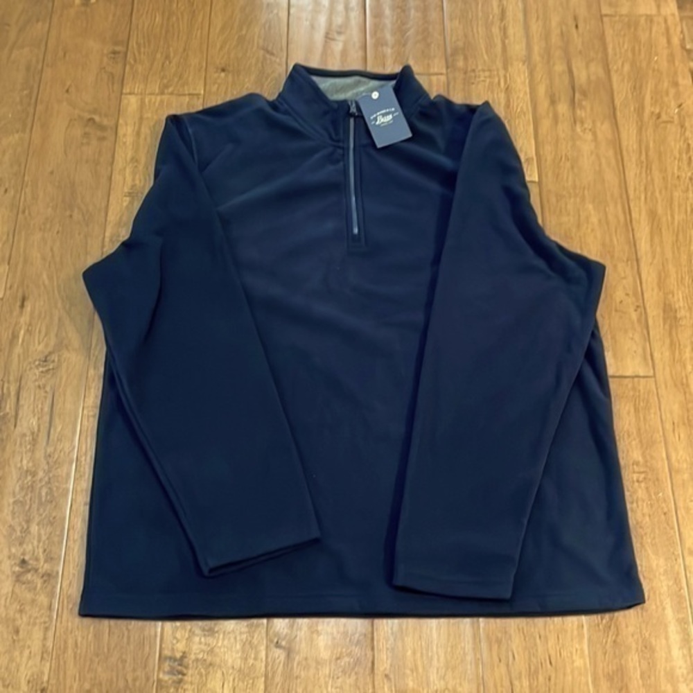 G.H. Bass & Co. Zip Up Fleece Pullover Sweater - NWT